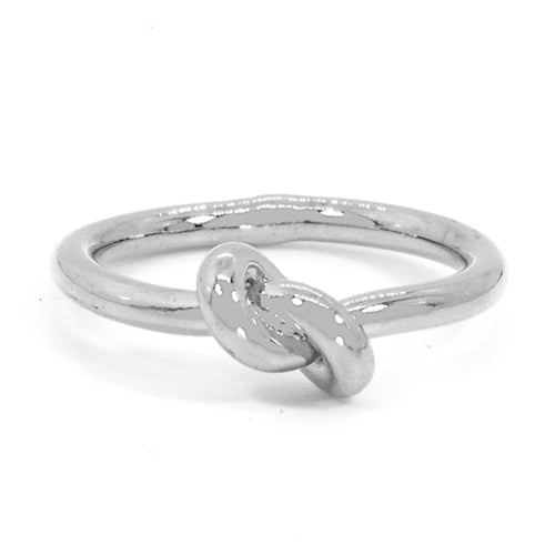 Sterling Silver Love Knot Ring