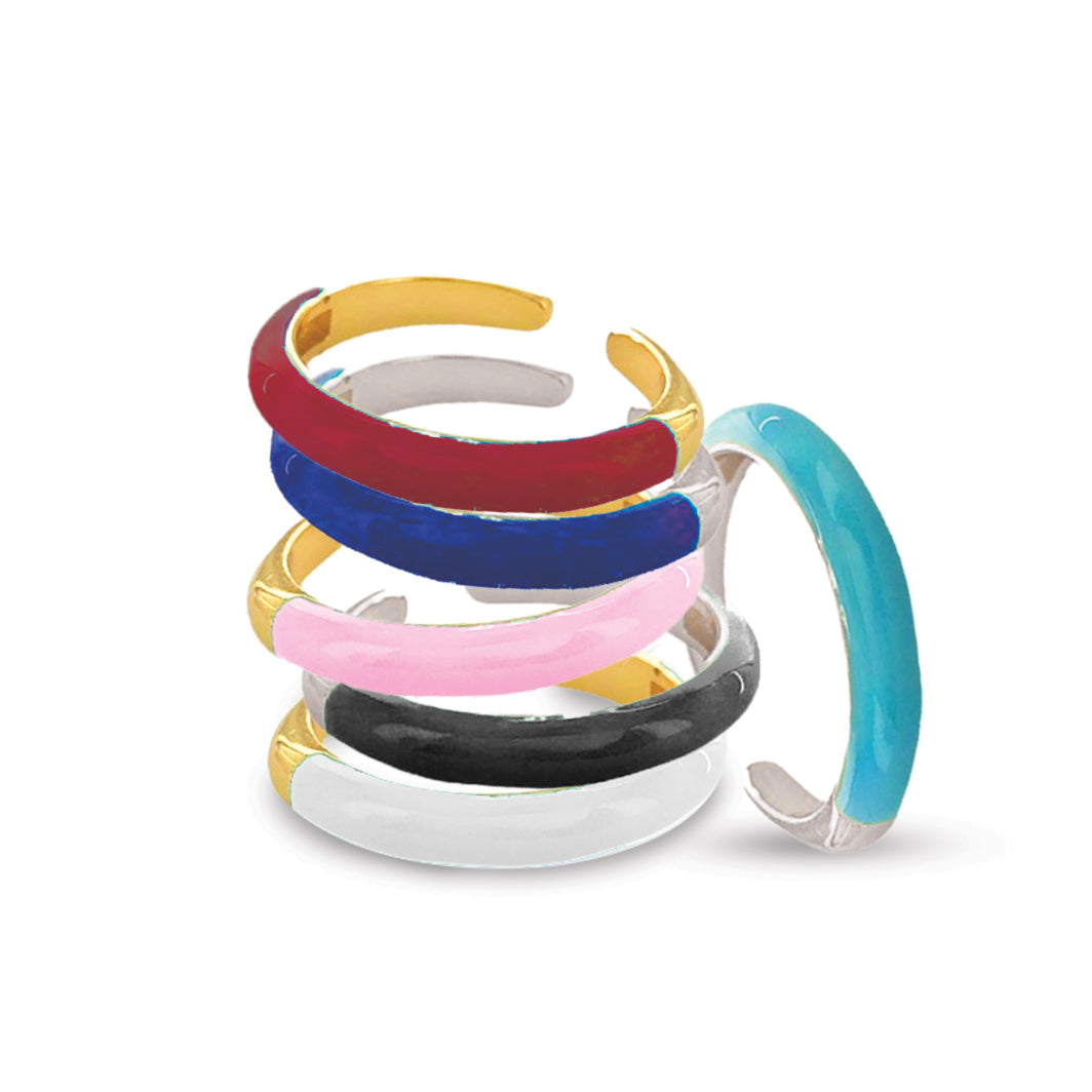 Enamel Rings – Maya J