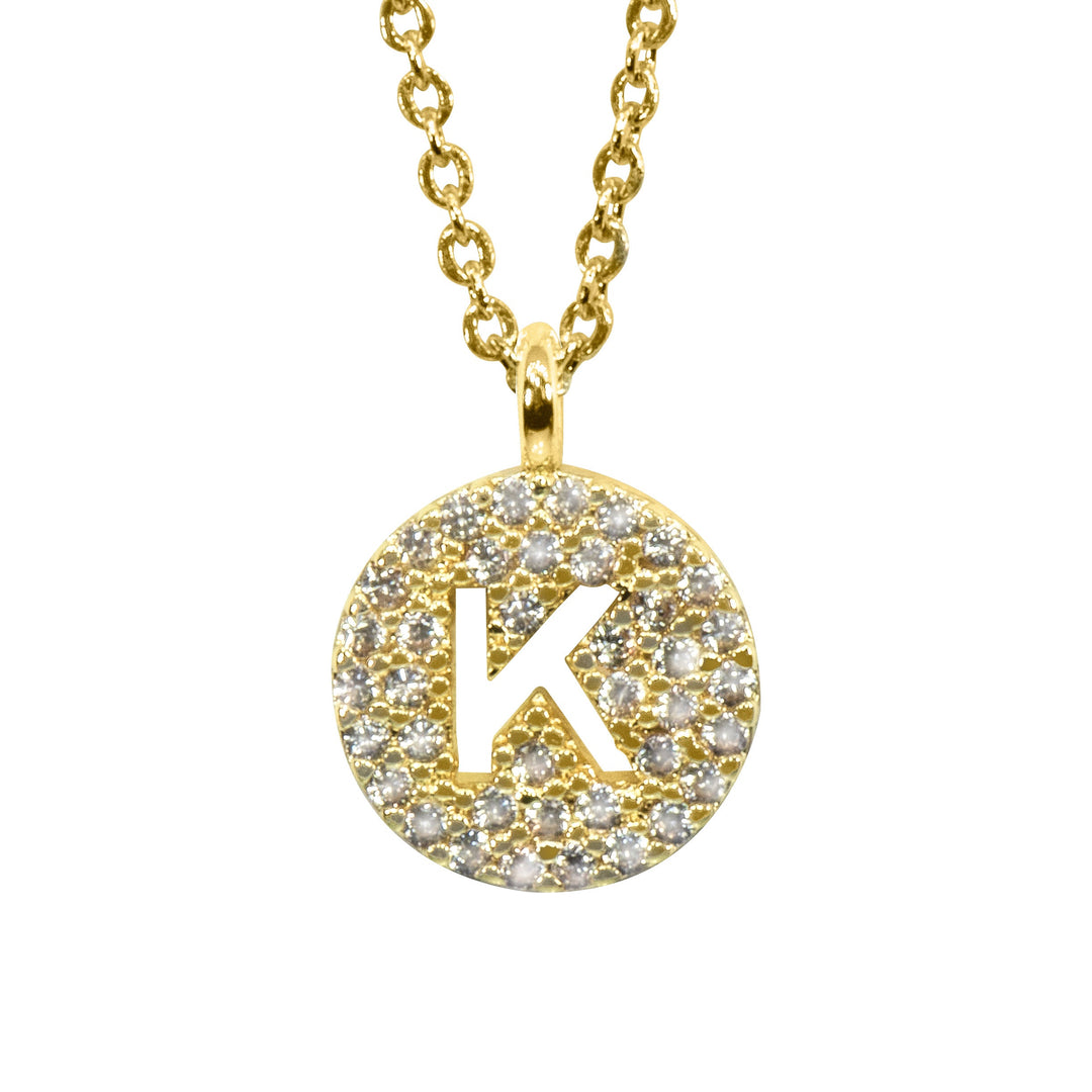 ネックレス・ペンダント LOVE ME MONSTER Surgical Mini Initial Necklace L203MNK190 org.jpg