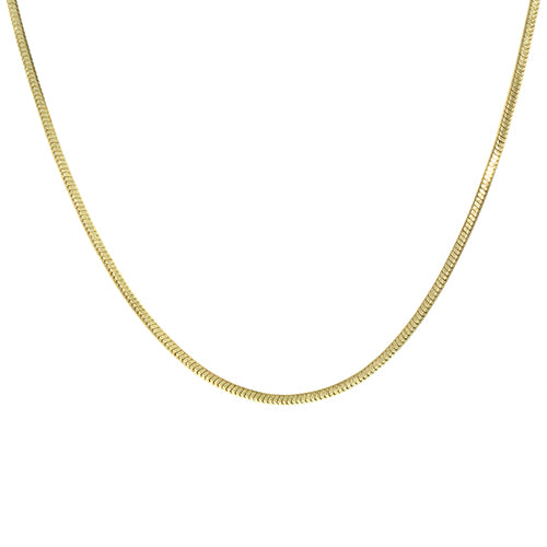 Thick snake chain on sale necklace